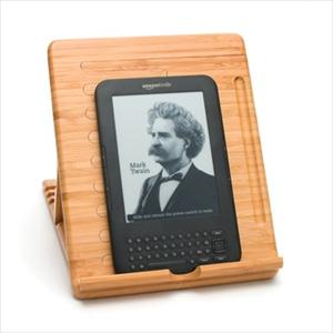 Lipper 1887 Bamboo ExpandableAdjustable I-Pod Stand