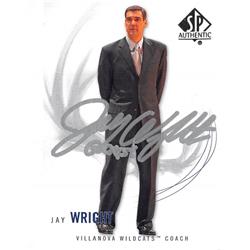 Autograph Warehouse 527643 Villanova Wildcats Coach Jay Wright Autographed Basketball Card - 2010 Upper Deck SP No.99