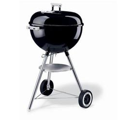 Weber 741001 22.5-Inch One-Touch Silver Kettle Grill  Black