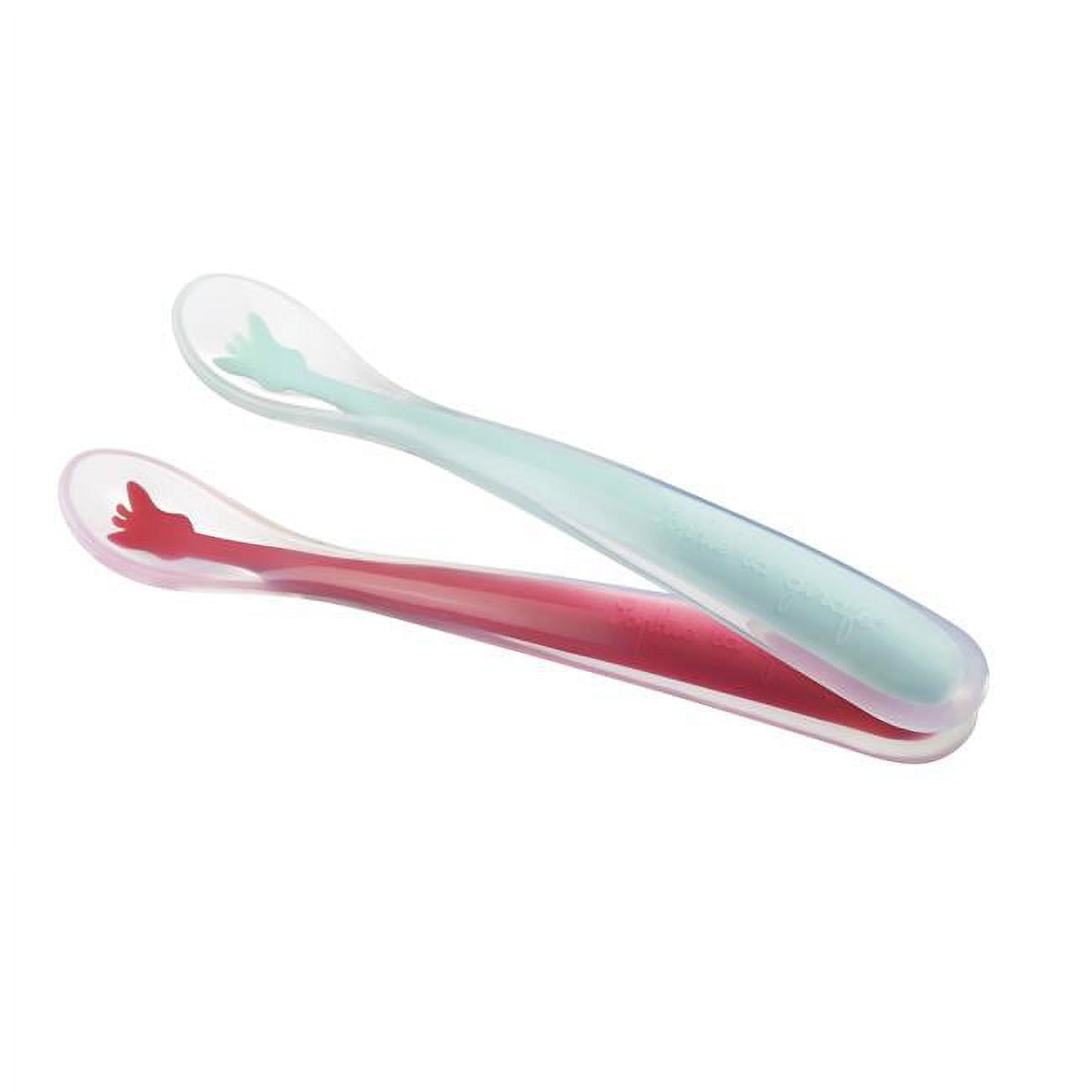 Sophie la Girafe 3056564504086 Batch of 2 Silicon Soft Spoons