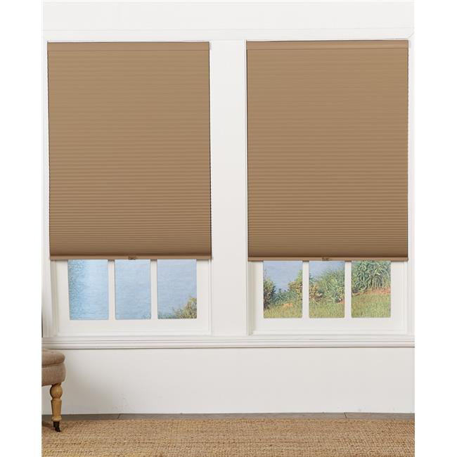 Safe Styles UBE515X72LT Cordless Blackout Cellular Shade, Latte - 51.5 x 72 in.