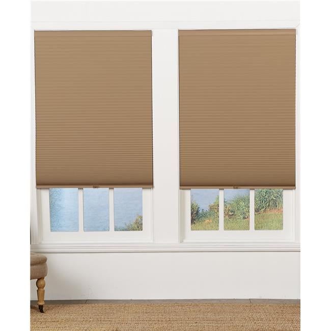 Safe Styles UBE50X48LT Cordless Blackout Cellular Shade, Latte - 50 x 48 in.