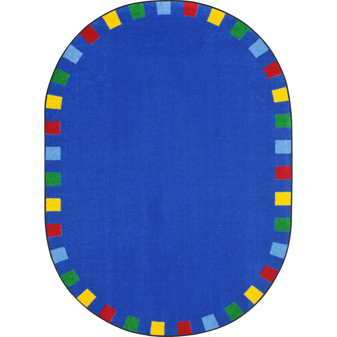 Joy Carpets 1973XLE-01 On the Border Rug in Brights - Round, 13 ft. 2 in.