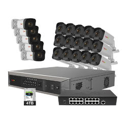 Revo America RUP321B20E-4T Ultra Plus HD 32 Channel 4TB NVR Surveillance System With 20 2 Megapixel Cameras