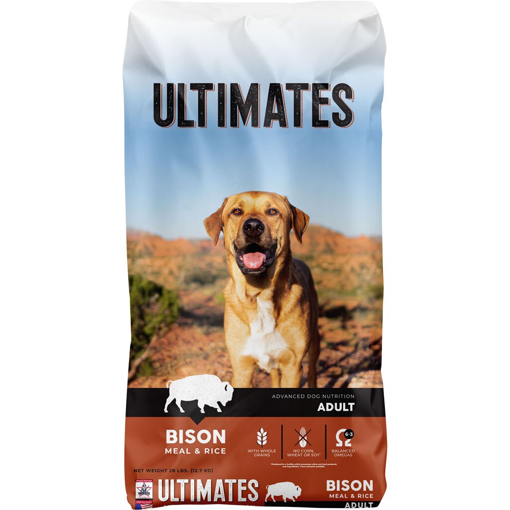 Ultimates 8656843 1740148 5 lbs MP5 Bison Meal & Rice 22-12 lbs Dog Food