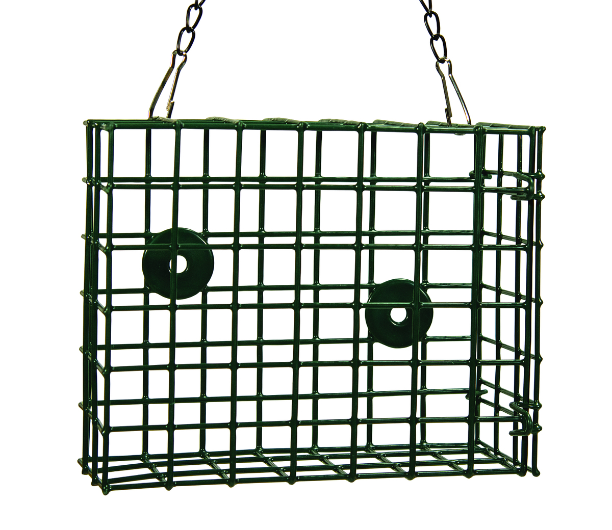 Americas Favorite 556093 MP100 Suet-300 8.04 x 5.04 x 1 in. Seed Suet Cage&#44; Green - Extra Large