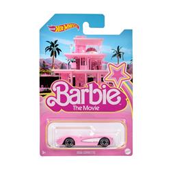 Mattel HPR54 ?Hot Wheels Barbie Die-Cast Pink Corvette 1:64 Scale