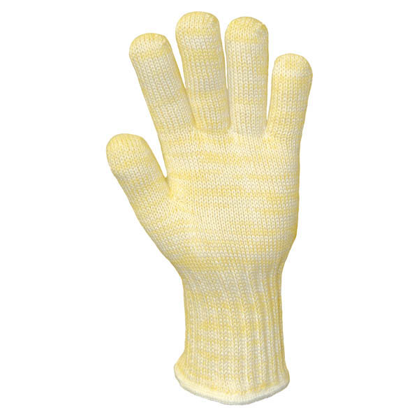 Wells Lamont 815-2610XL Kevlar & Nomex Seamless Yellow & White Gloves - Extra Large&#44; Pack of 12