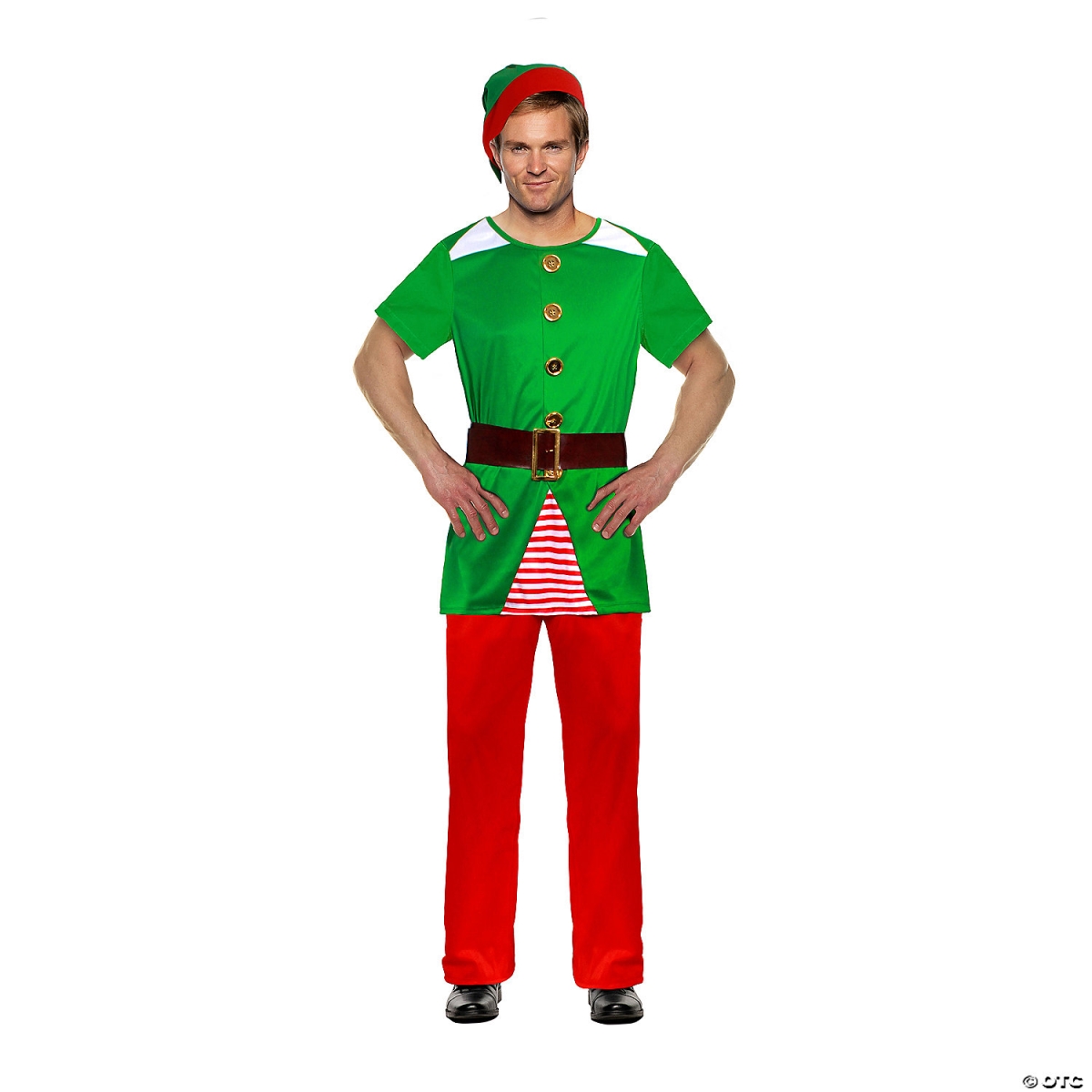 UNDERWRAPS UR30684XXL Adults Short Sleeve Elf Costume 2XL