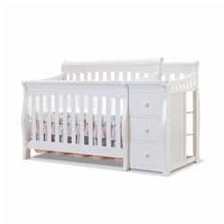 Giggles Princeton 4-in-1 Crib & Changer&#44; White - 72 x 35 x 43 in.