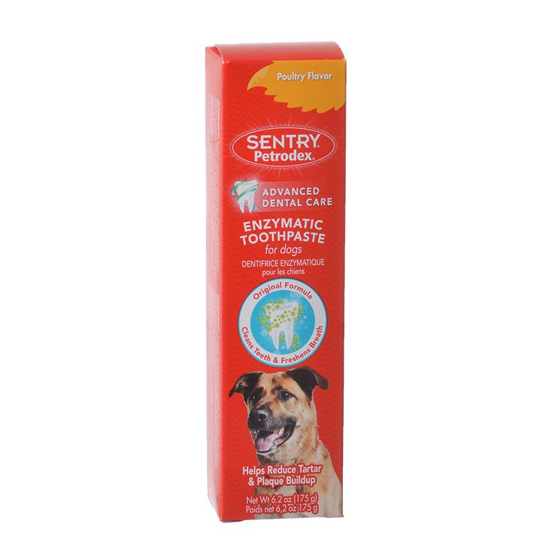 Sentry 51106 6.2 oz Petrodex Enzymatic Toothpaste for Dogs & Cats&#44; Poultry