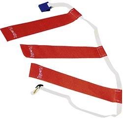 SSG - BSN 1149487 Triple Threat Flag Football Belts - Red Football Flag