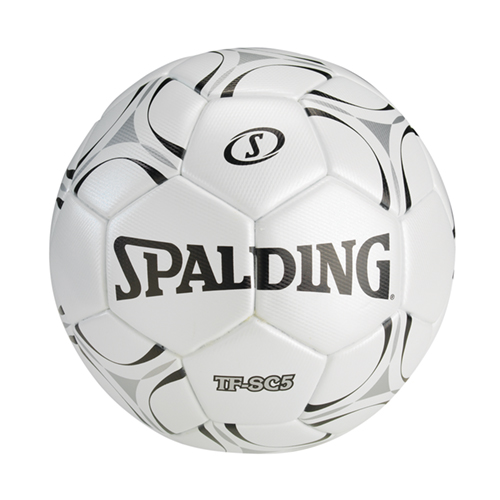 Spalding TF-SC5 Soccer Ball&#44; White & Black - Size 5