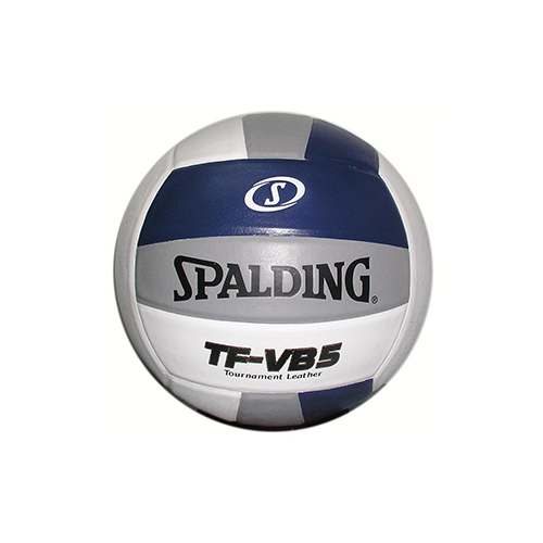Spalding WC721348 TF-VB5 Volleyball with Gold Leather&#44; Red & White