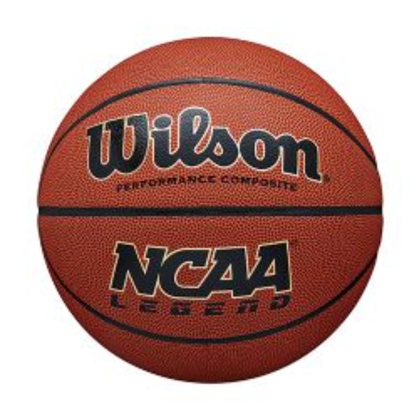 Wilson WLWTB0923XDEF 29.5 in. NCAA Legend Basketball, Orange