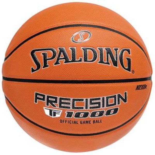 Spalding 1457060 29.5 in. Precision NFHS Indoor Game Basketball, Orange