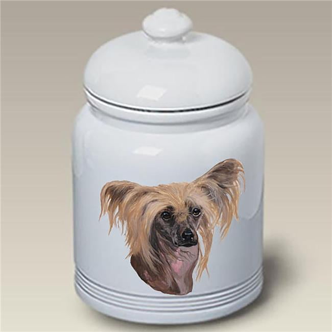 Best of Breed 45069 Chinese Crested Ceramic Treat Jar