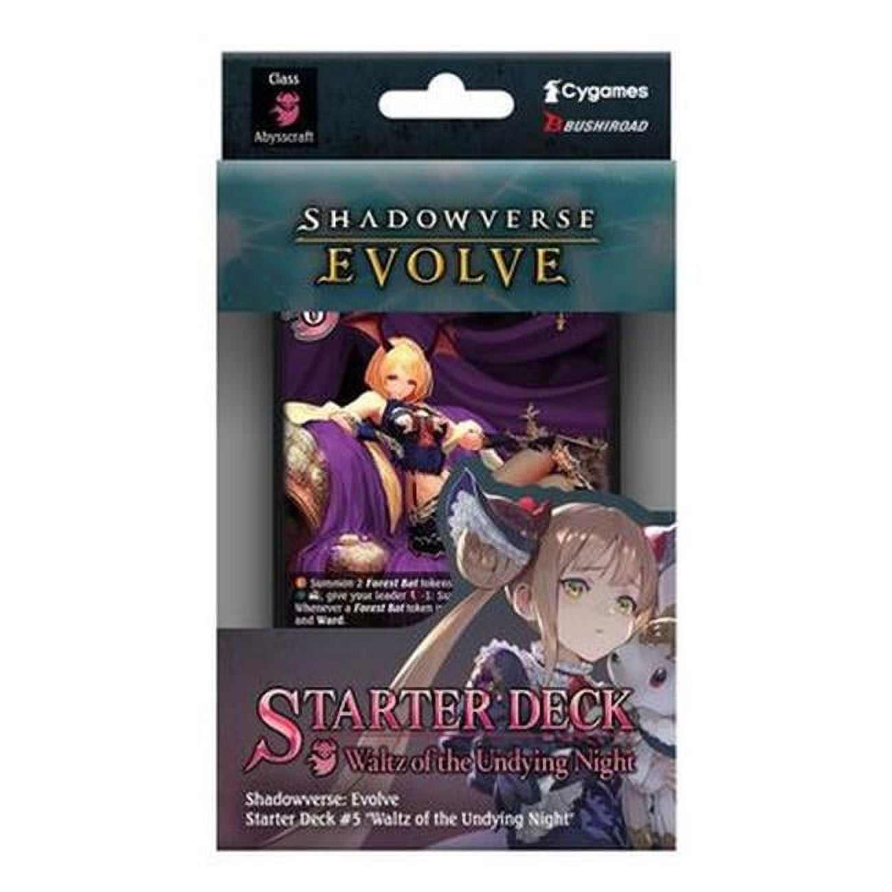 Bushiroad BSRSE08390 Shadowverse Evolve Waltz of the Undying Night Starter Deck Card Game
