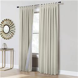 Thermaplus 71821-153-104-63-103 52 x 63 in. Ventura Blackout Tab Top Curtain Panel&#44; Natural