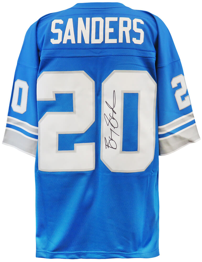 Mitchell & Ness Detroit Lions Barry Sanders Football Jersey