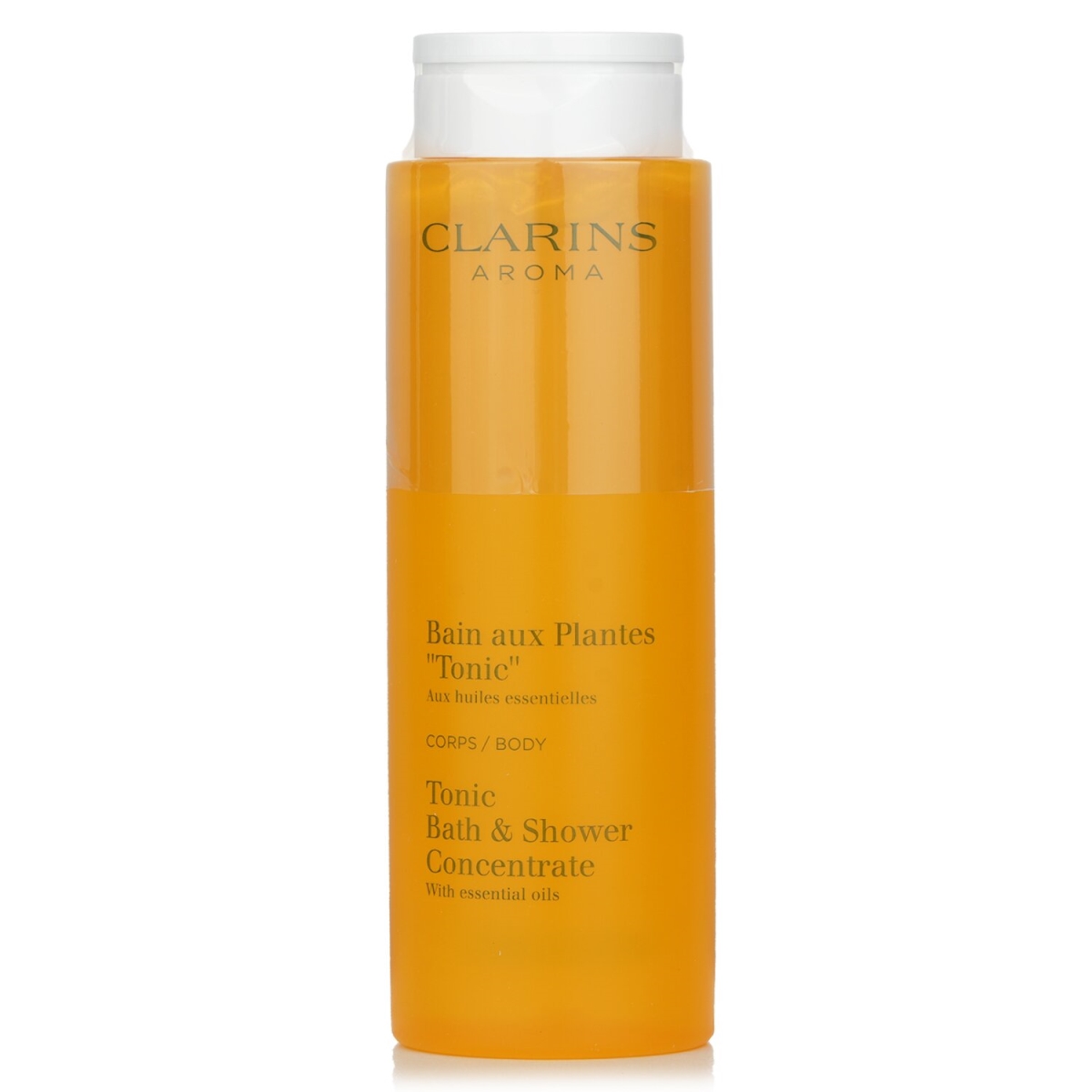 Clarins 303489 200 ml Bath & Shower Concentrate Tonic with Essential Oils