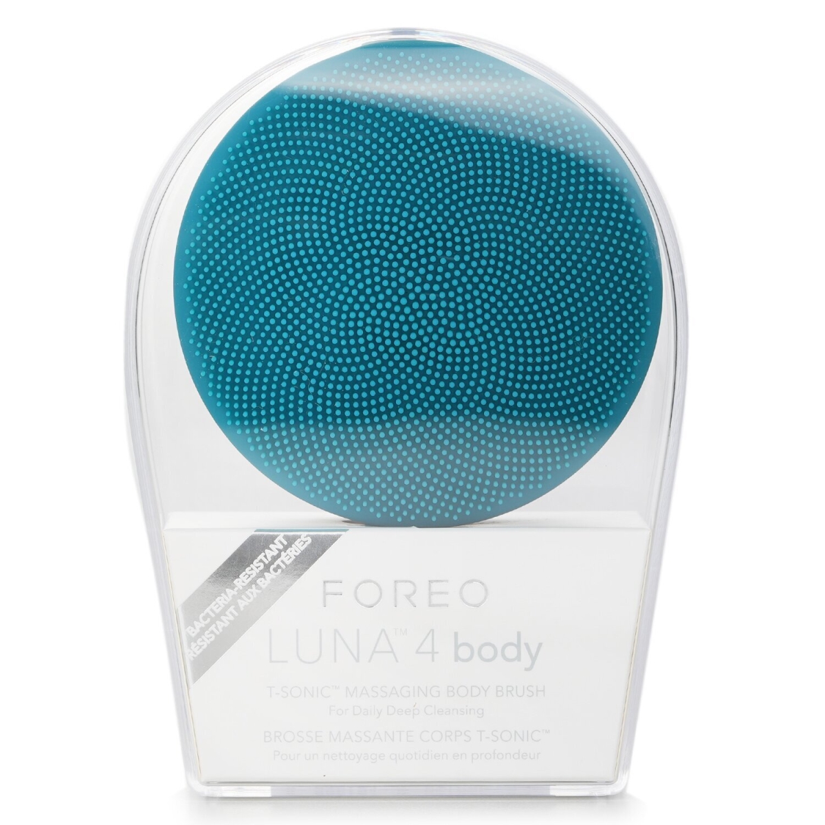 FOREO 309411 Luna 4 Body Massaging Body Brush&#44; Evergreen