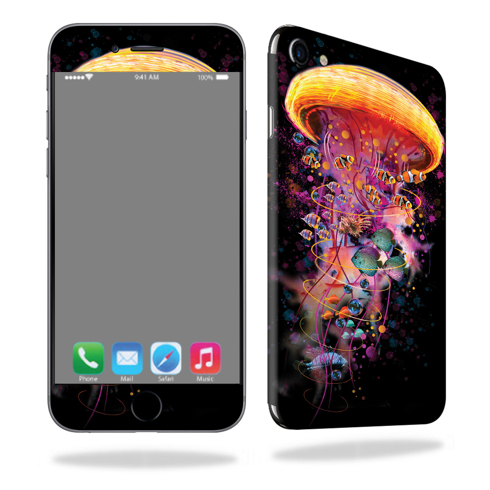 MightySkins APIPH7-Jellyfish Ride Skin for Apple iPhone SE 2020-7-8 - Jellyfish Ride