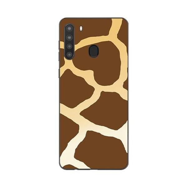 MightySkins SAGA21-Giraffe Skin for Samsung Galaxy A21 - Giraffe