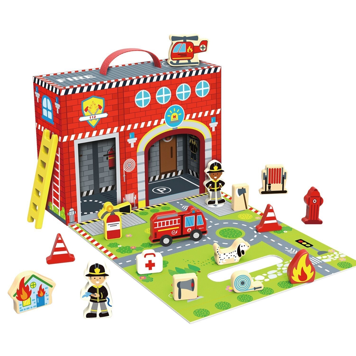 Kmart wooden best sale fire station