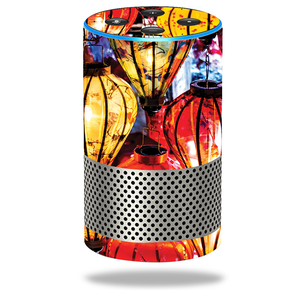 MightySkins AMECHO2ND-Hoi An Lanterns Skin for Amazon Echo 2nd Generation - Hoi An Lanterns