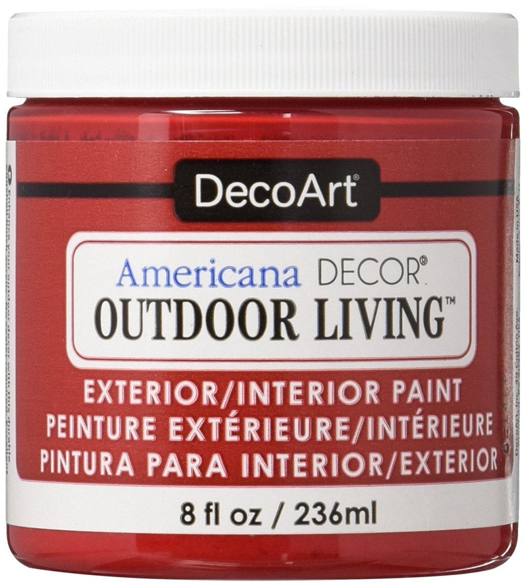 Deco Art ADOL-04 8 oz Ladybug Outdoor Living Paint