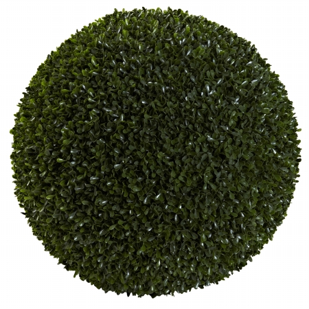 Nearly Natural 6810 19 in. Boxwood Ball - Indoor & Outdoor