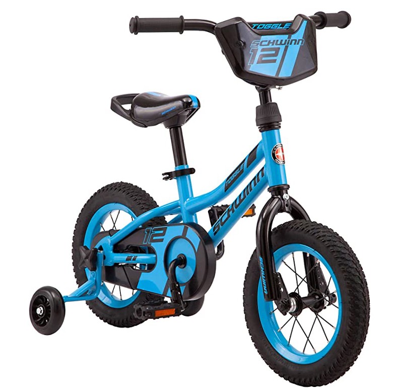 Schwinn S0244AZ 12 in. Boys Toggle Quick Build Bike&#44; Blue