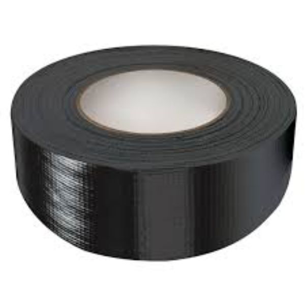 Tape 398BK-2X60 2 in. x 60 ft. Black Roll Duct Tape