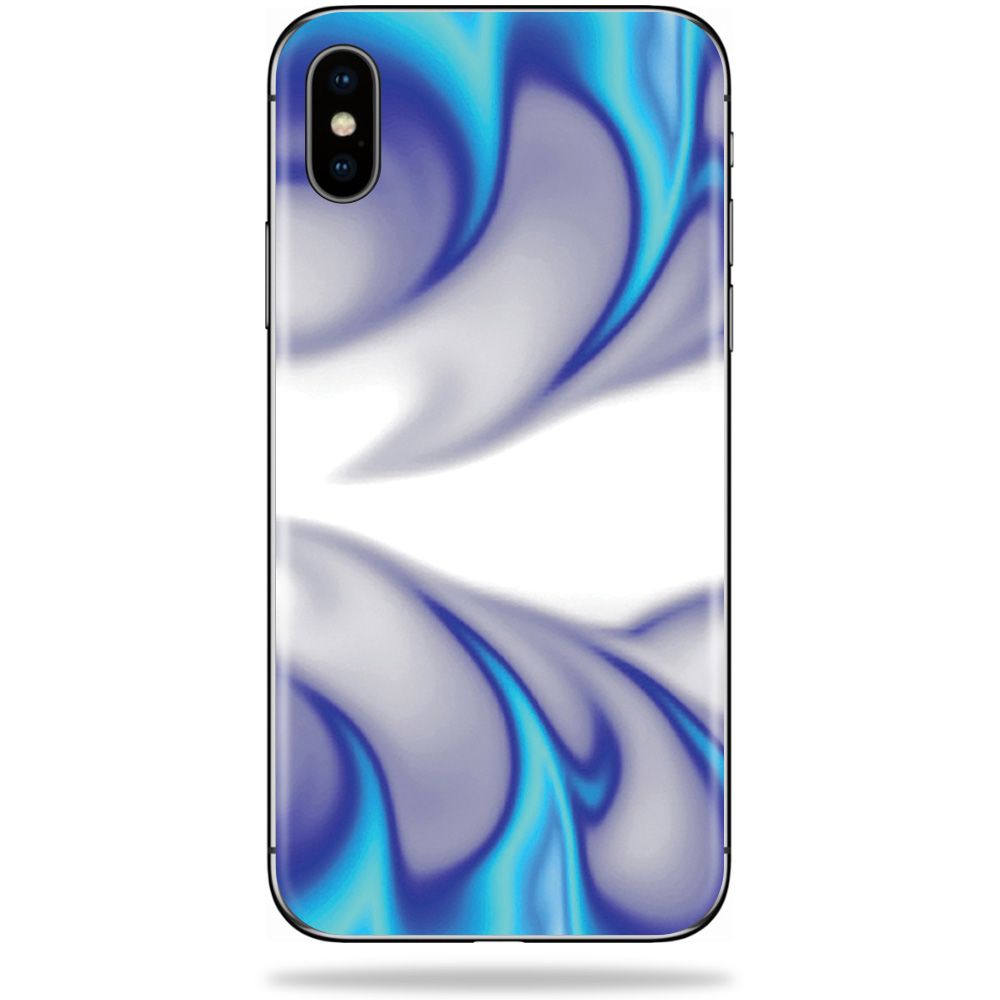MightySkins APIPHXSM-Blue Fire Skin for Apple iPhone XS Max - Blue Fire