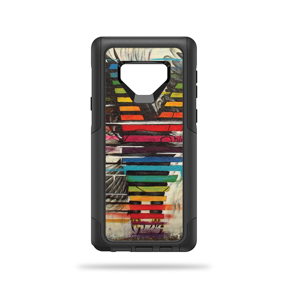 MightySkins OTCSGNOT9-Rainbow Eagle Skin for OtterBox Commuter Galaxy Note 9 - Rainbow Eagle