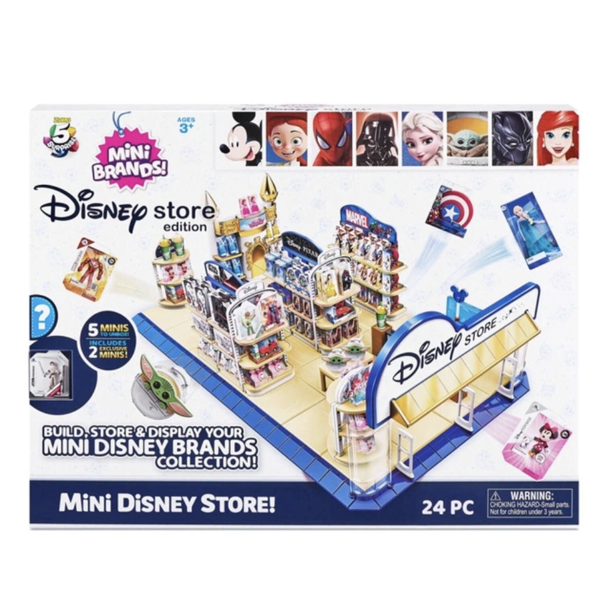Zuru 304795 35 x 45 x 8 cm 5 Surprise Mini Brands Series 1 Disney Store Playset