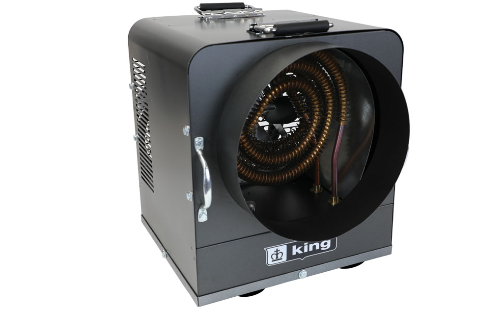 King Electric PKB2007-1-T-DT-FM PKB-DT 208V&#44; 7.5KW&#44; 1-Phase Ductable Portable Unit Heater