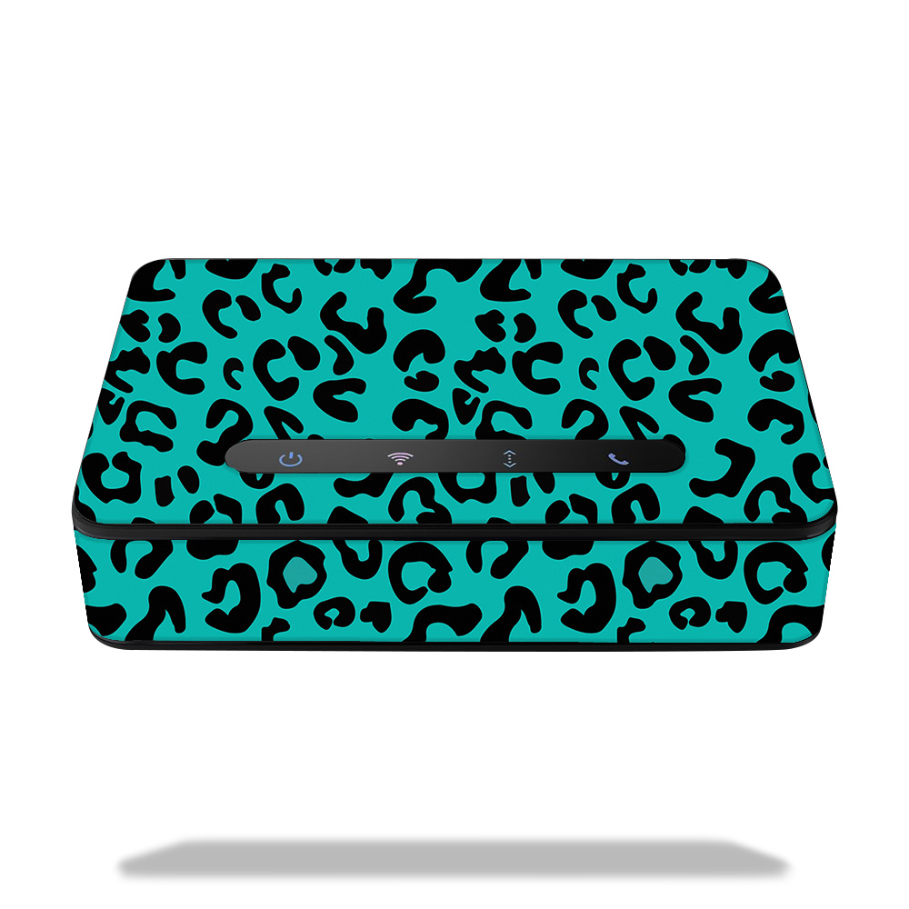 MightySkins AMECON-Teal Leopard Skin for Amazon Echo Connect - Teal Leopard