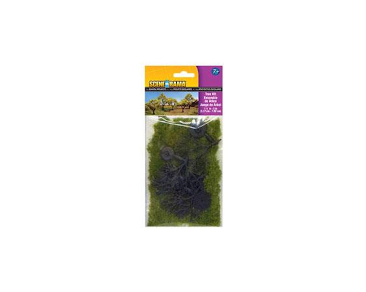 Woodland Scenics 4193 1.25-3 in. Trees Scene-A-Rama Kit - Pack of 5