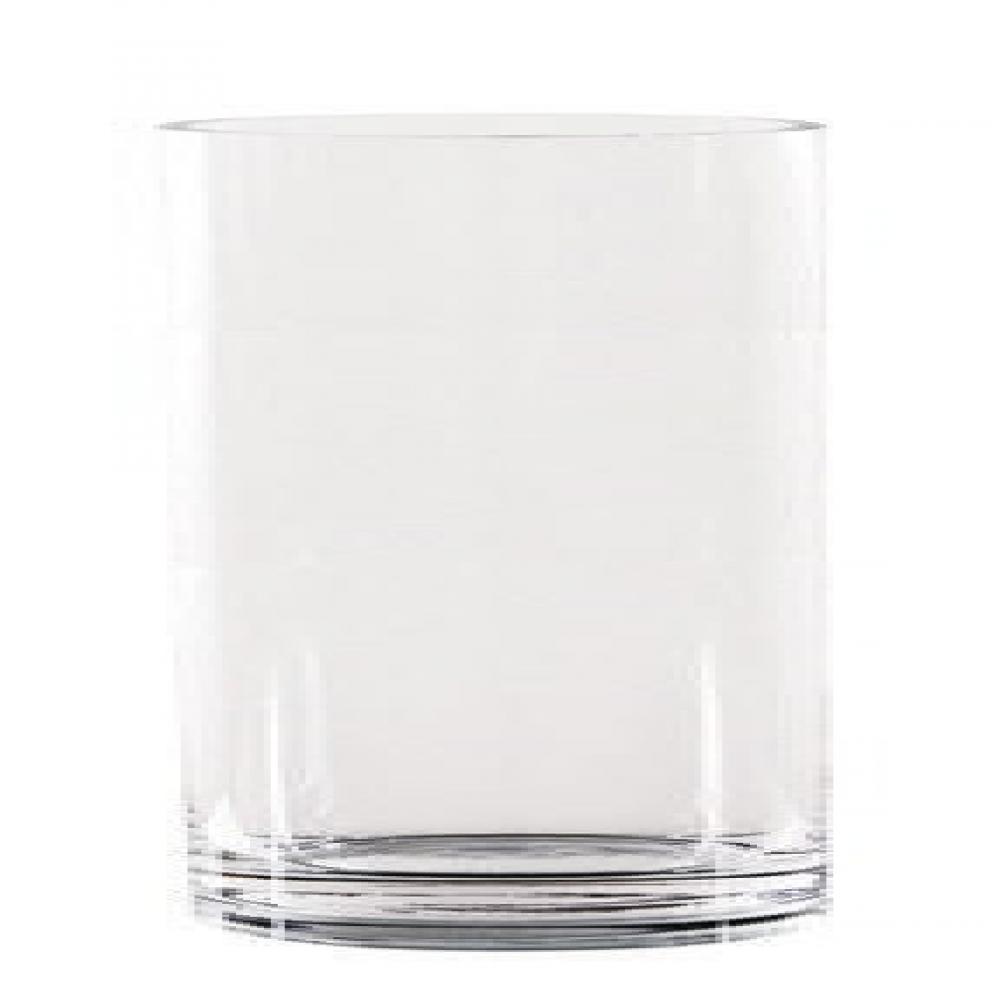 MDR Trading AI-GL587-30-Q12 Cylindrical Glass Vase&#44; Clear - Set of 12