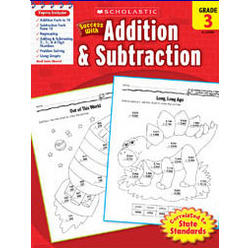 Scholastic Inc Scholastic 978-0-545-20096-7 Scholastic Success with Addition & Subtraction - Grade 3