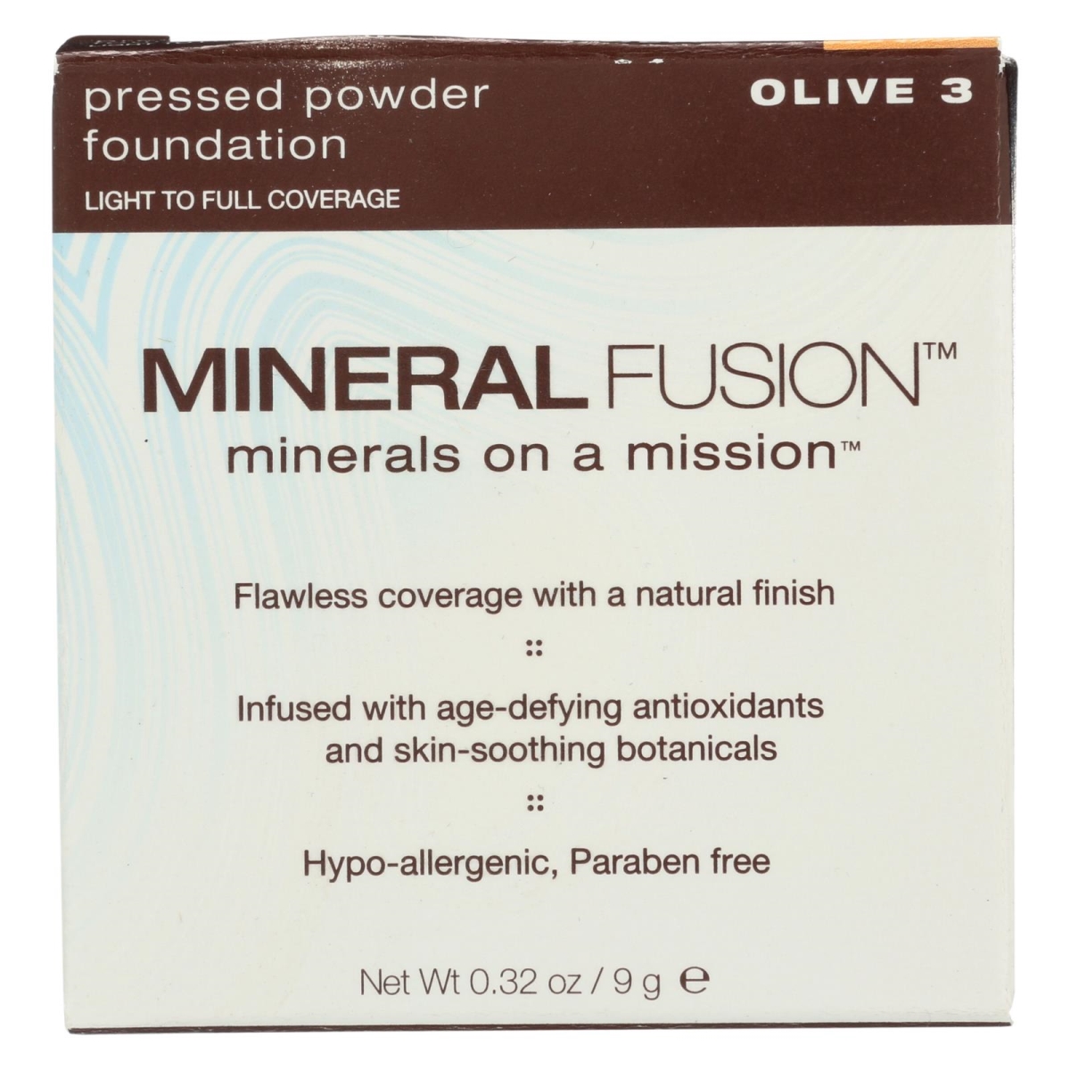 Mineral Fusion 2220788 0.32 oz Pressed Powder Foundation - Olive 3