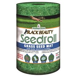 Jonathan Green 7024190 Beauty Mixed Sun & Shade Grass Seed Mat&#44; Black