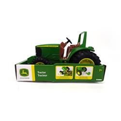 Tomy 9089347 Plastic John Deere Tractor Toy&#44; Green - Pack of 4