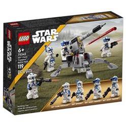LEGO 9085909 Star Wars Clone Troopers Battle Plastic Building Toy&#44; Multi Color - 119 Piece