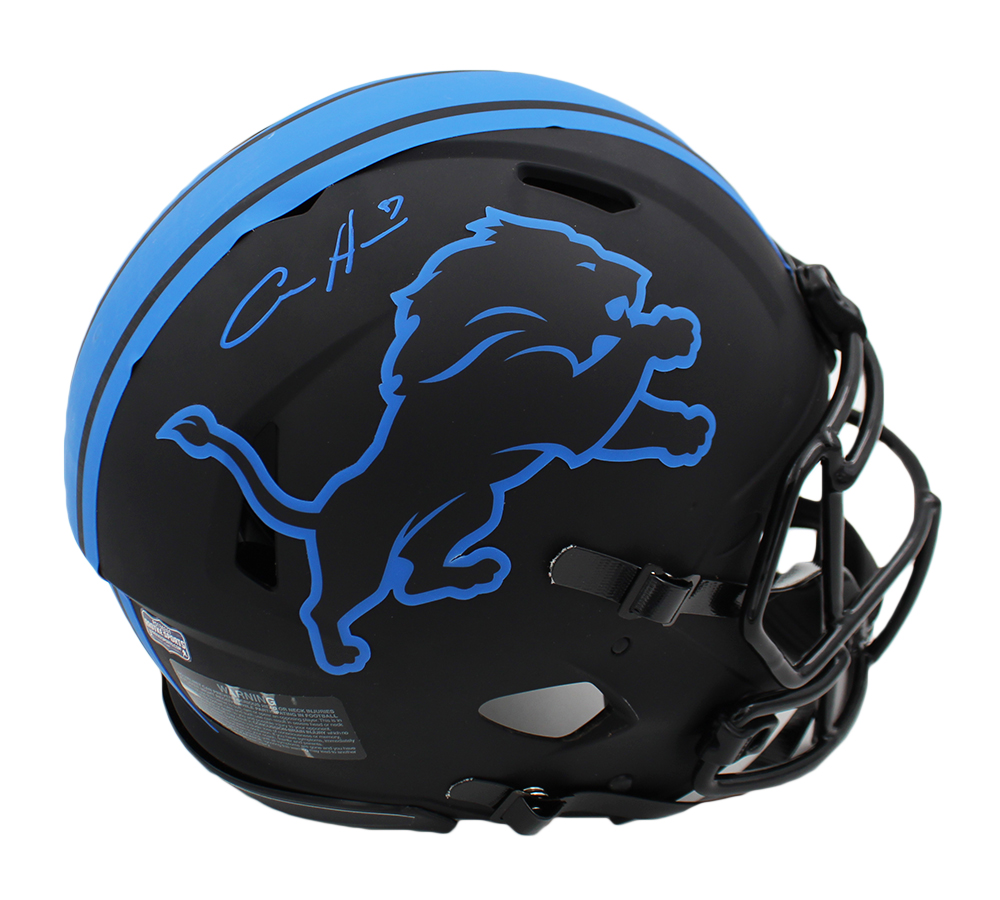 Radtke Sports 21367 Aidan Hutchinson Signed Detroit Lions Speed Authentic Eclipse NFL Helmet