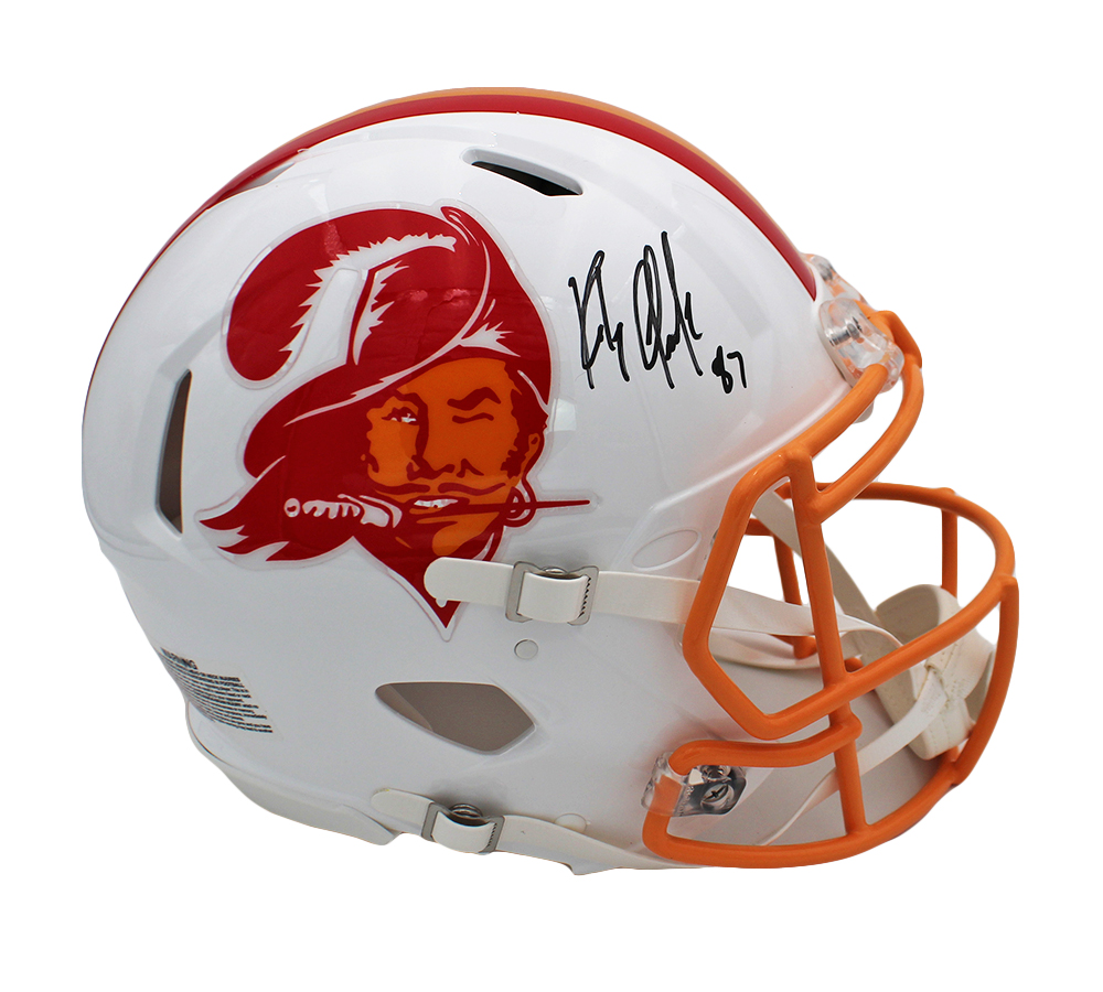 signed rob gronkowski helmet