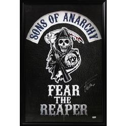 Radtke Sports 4687 Tommy Flanagan Signed Sons of Anarchy Fear the Reaper Framed Full Size Poster