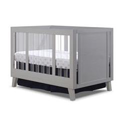 Sorelle Furniture 790-WG 54 x 30 x 35 in. Uptown Acrylic Crib&#44; Weathered Gray